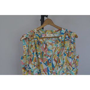Anthropologie Top /Artwork by Danielle Kroll